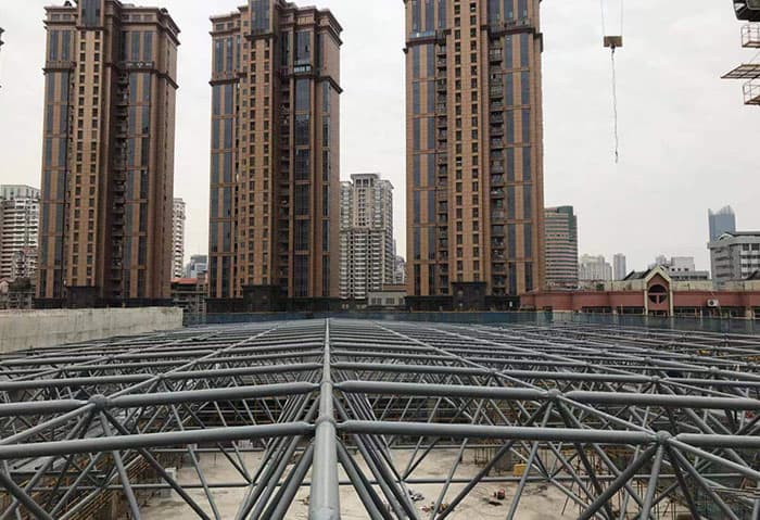枣庄螺栓球网架结构
